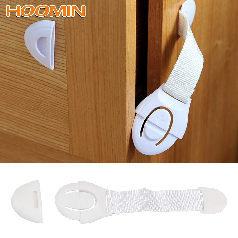 HOOMIN Baby Safety Lock For Fridge Drawer Door Cupboard Window Cabinet Locks Straps Kid Children Protection Blocker
HOOMIN Baby Safety Lock For Fridge Drawer Door Cupboard Window Cabinet Locks Straps Kid Children Protection Blocker