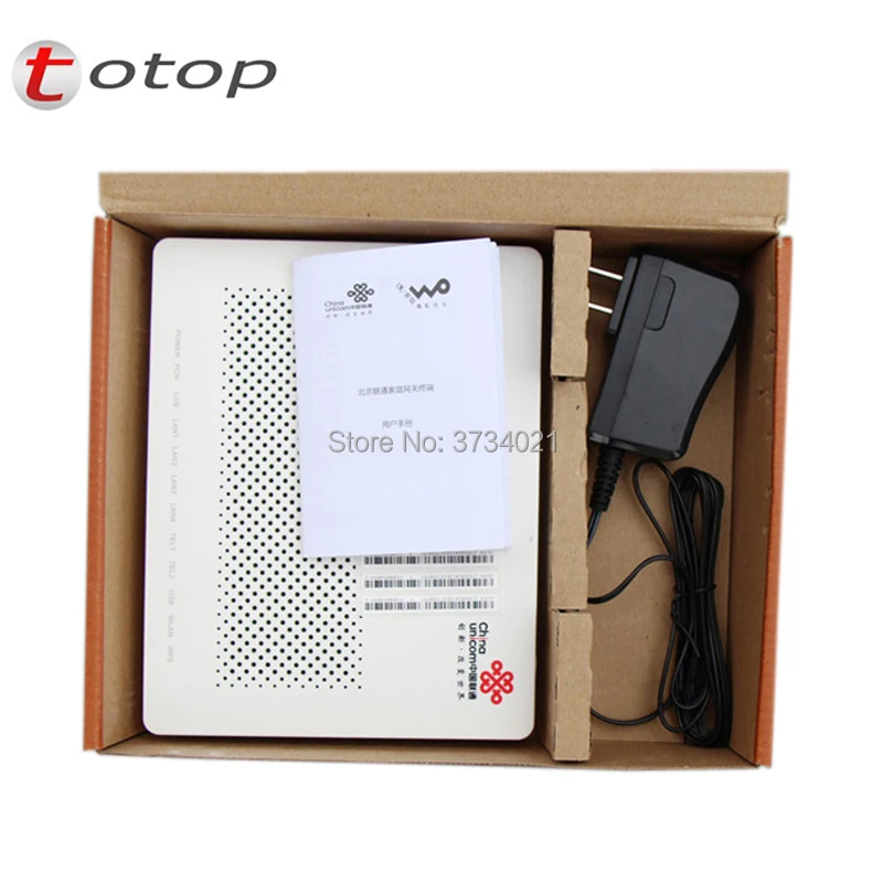 3 шт./партия EPON ONT huawei HG8346R с оптическим сетевым блоком и окончанием 4FE + 2Tel USB wifi
