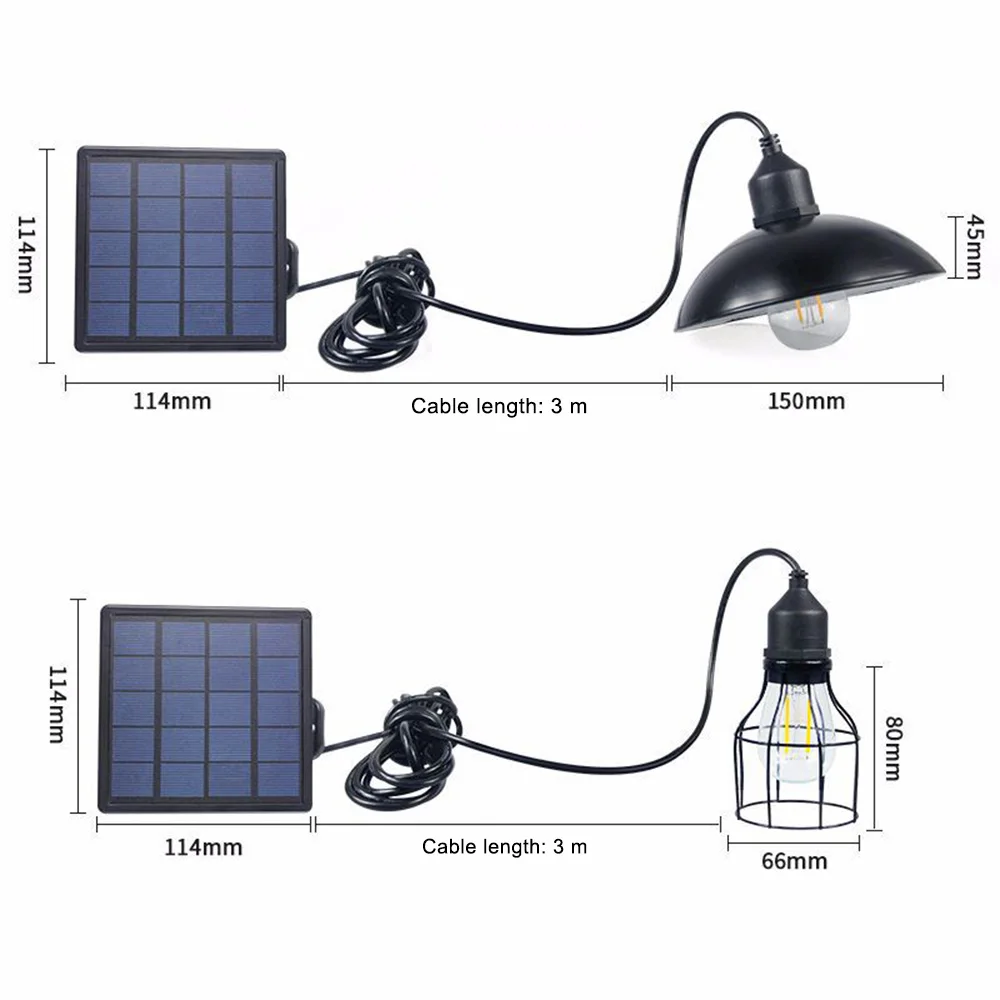Solar Powered Energy Pendant Light E27 Outdoor Lamp Sensitive Light IP65 Water Resistance for Garden Patio Balcony Landscape
Solar Powered Energy Pendant Light E27 Outdoor Lamp Sensitive Light IP65 Water Resistance for Garden Patio Balcony Landscape