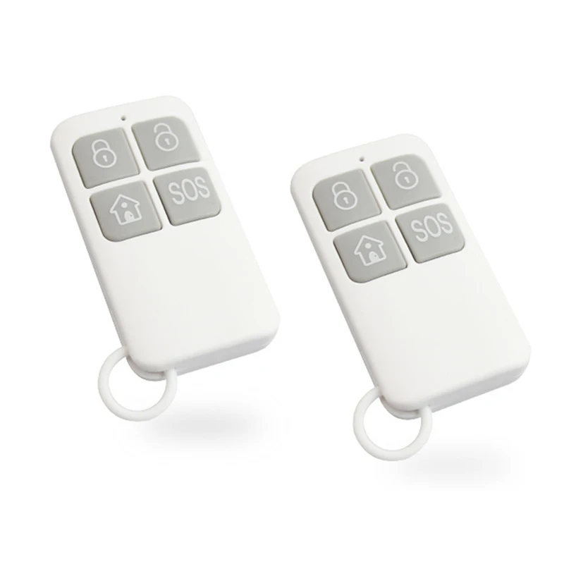 Smart Home Burglar Alarm Accessories 433Mhz Wireless Remote Control 4 Key Remote Control
Smart Home Burglar Alarm Accessories 433Mhz Wireless Remote Control 4 Key Remote Control