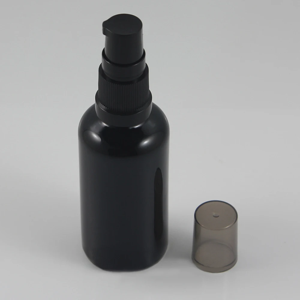 Wholesale 50ml shiny black travel refillable perfume bottle with black atomiser spray/lotion,50ml serum pump packing bottle
Wholesale 50ml shiny black travel refillable perfume bottle with black atomiser spray/lotion,50ml serum pump packing bottle