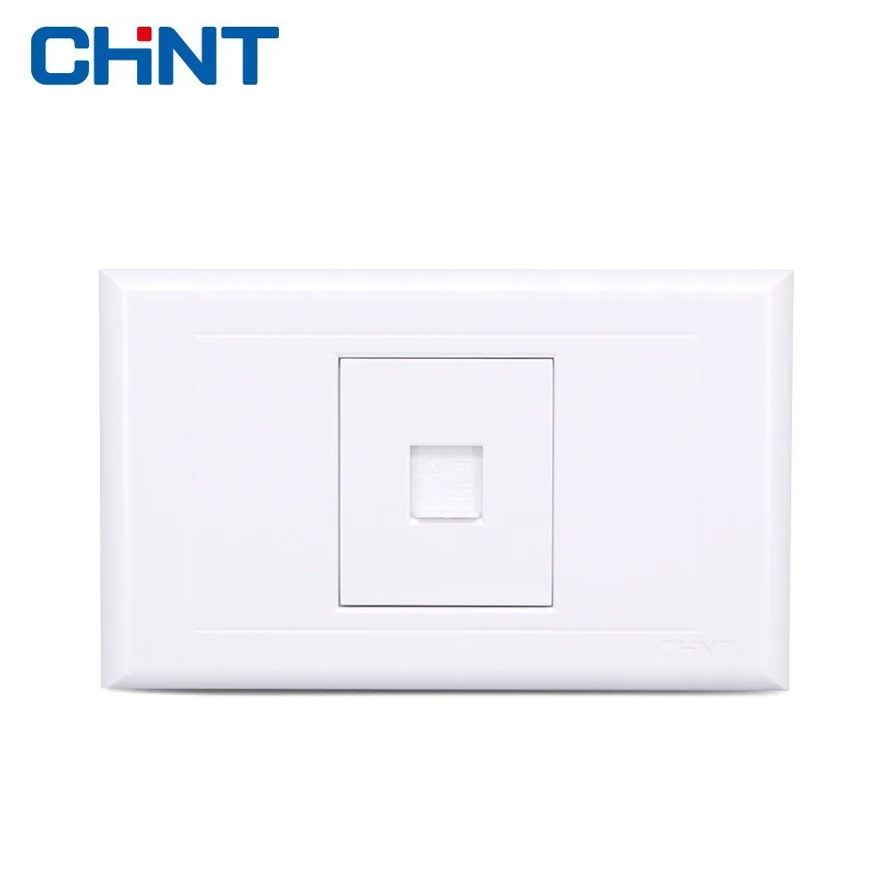 CHINT Network Cable Socket Switch Sockets 118 Type NEW5G A Computer Wall Socket Panel
CHINT Network Cable Socket Switch Sockets 118 Type NEW5G A Computer Wall Socket Panel