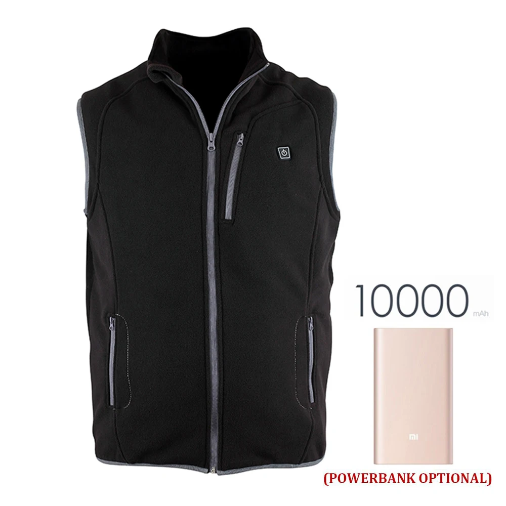2019 Christmas New Year Gift Winter Electric Heating Vest Mens 5V 2A Polar Fleece Varme Veste Femme Hommes 2.1A USB Heated Vests
2019 Christmas New Year Gift Winter Electric Heating Vest Mens 5V 2A Polar Fleece Varme Veste Femme Hommes 2.1A USB Heated Vests
