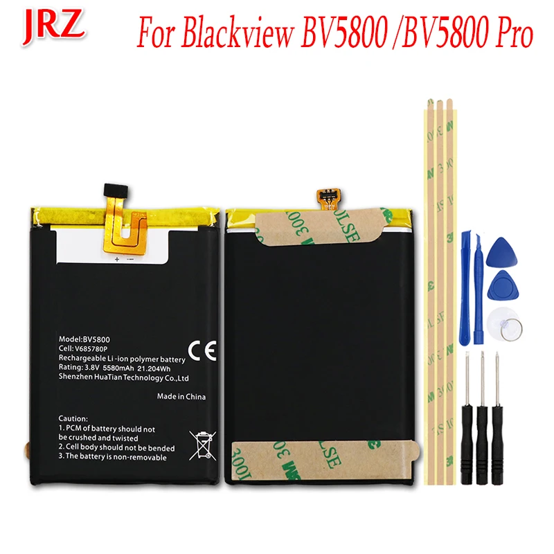 JRZ 5580 мАч для Blackview BV5800 батарея Pro сменные батареи телефона Bateria +