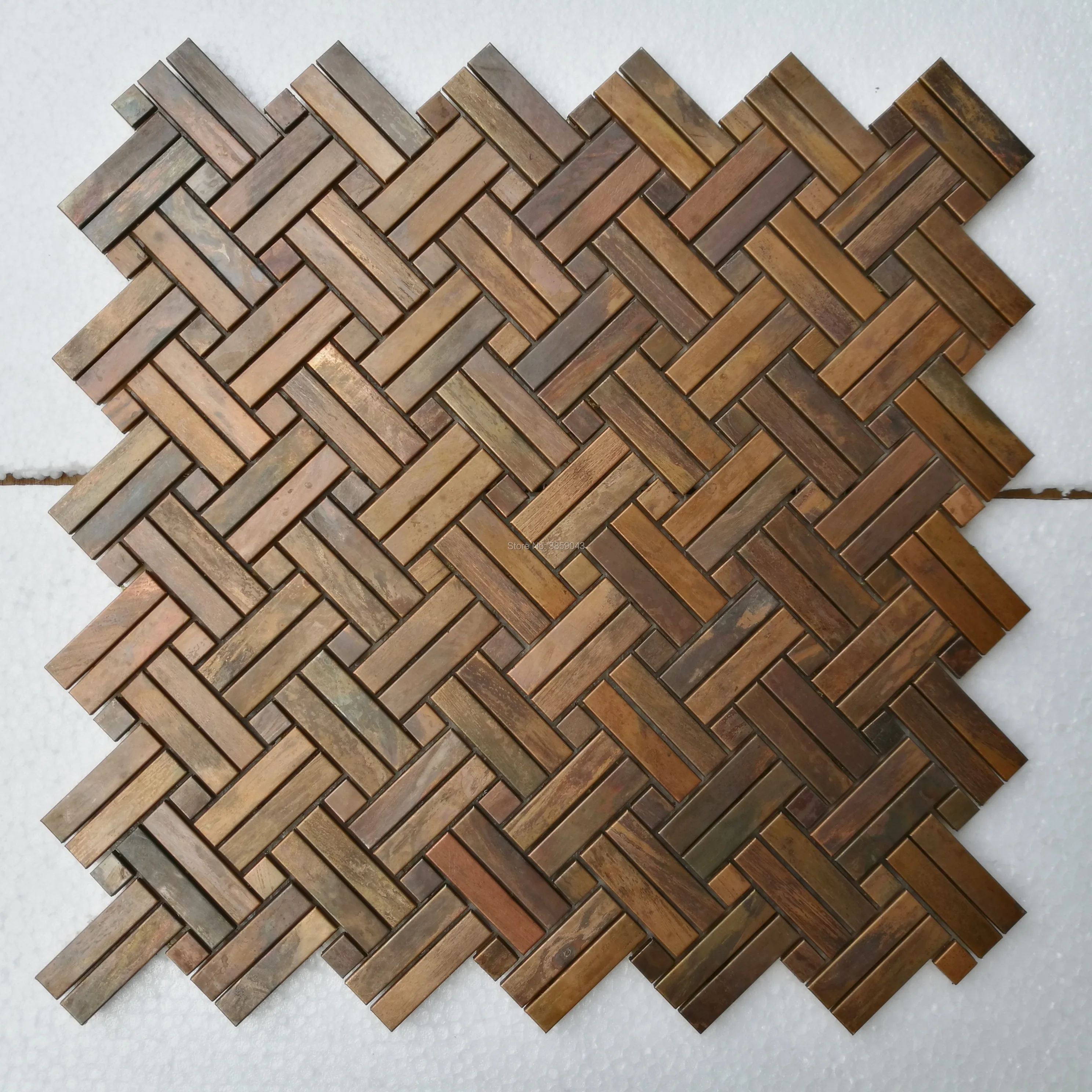 copper mosaic tile metal mosaic tile for house decoration 1 square meter/lot vintage style
copper mosaic tile metal mosaic tile for house decoration 1 square meter/lot vintage style