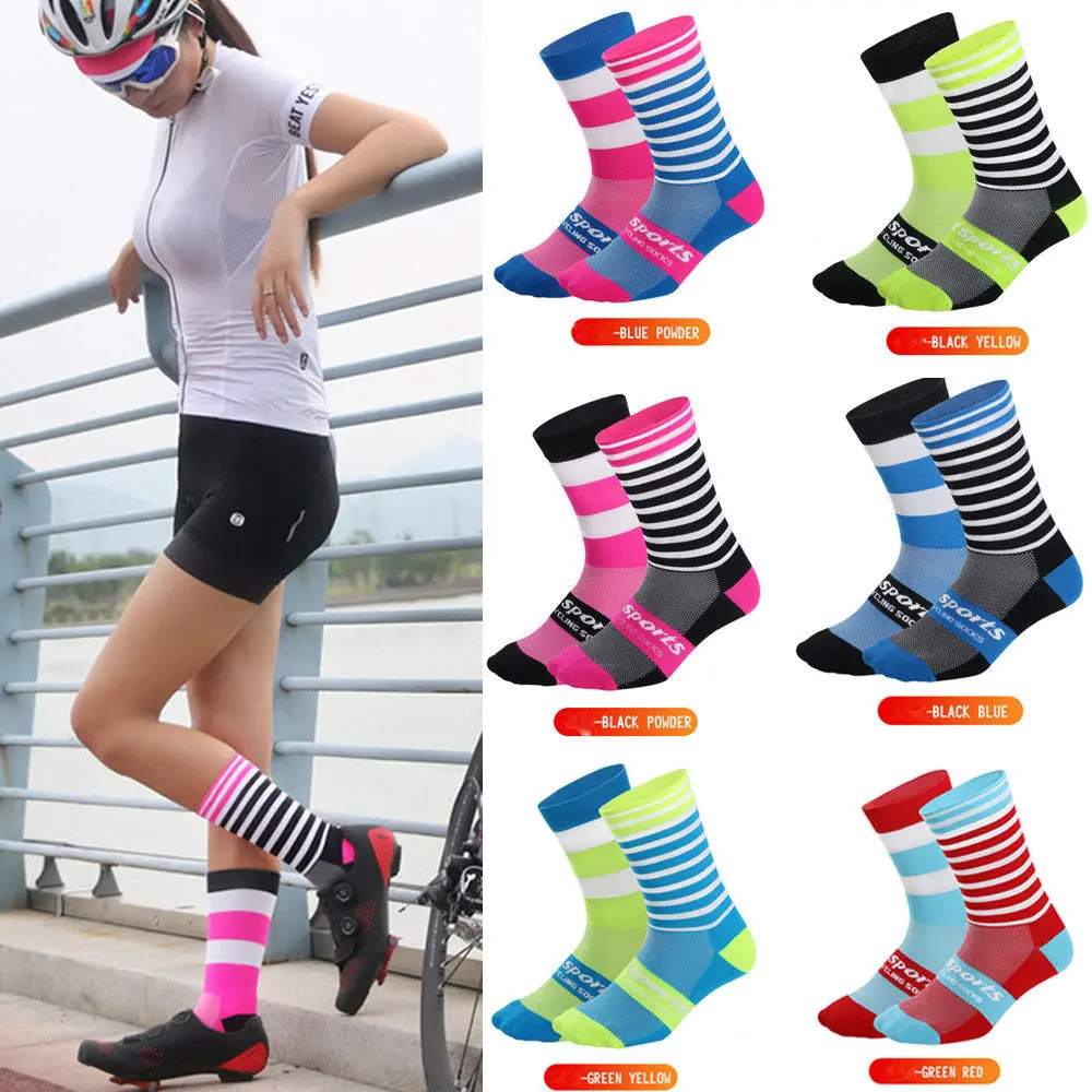 2019 New Style Fashion Hot Sport Cycling Socks Patchwork Men Women Breathable Sports Bike Socks Stripe
2019 New Style Fashion Hot Sport Cycling Socks Patchwork Men Women Breathable Sports Bike Socks Stripe