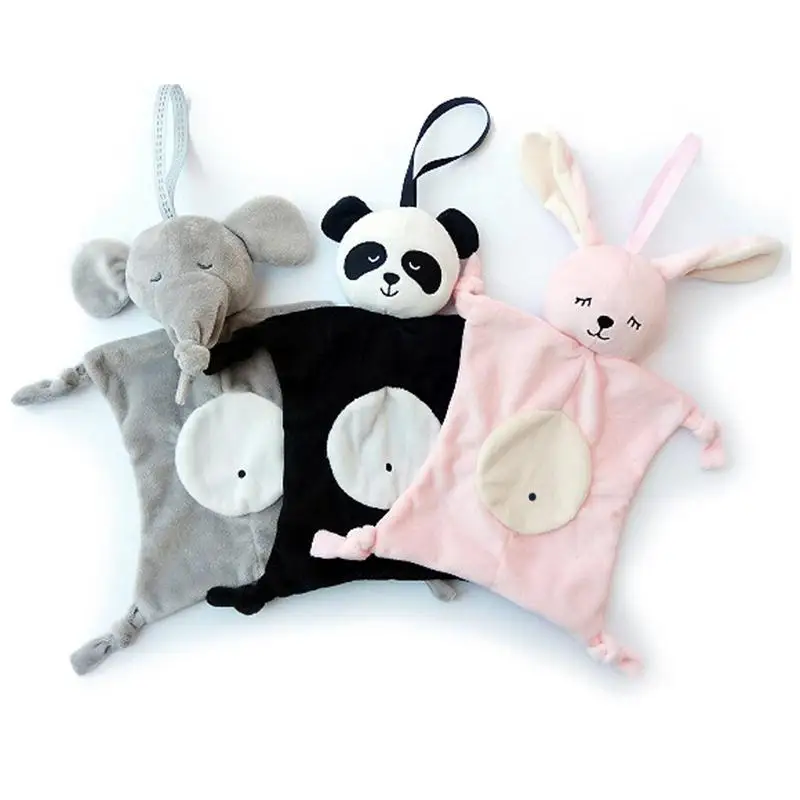 Popular Babies Plush Soothing Comfort Towel Cute Cartoon Animals Shape Panda Rabbit Security Blanket Baby Toys Soothing Towel
Popular Babies Plush Soothing Comfort Towel Cute Cartoon Animals Shape Panda Rabbit Security Blanket Baby Toys Soothing Towel