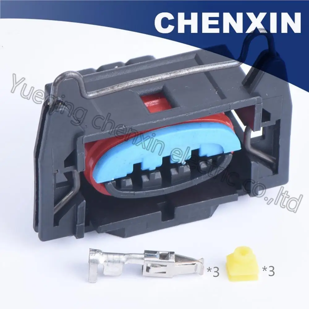 Black 3pin car waterproof auto connector(blue clip)(3.5)female ECU plug kit connector EDIS Coil Pack Connector Socket
Black 3pin car waterproof auto connector(blue clip)(3.5)female ECU plug kit connector EDIS Coil Pack Connector Socket