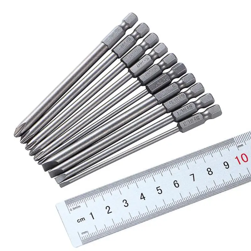 10pcs/Lot Hex Cross Head Screwdriver Bits Hex Shank Electric Long Screwdriver Bit Set Torx Drills Kit Power Tool Accessories
10pcs/Lot Hex Cross Head Screwdriver Bits Hex Shank Electric Long Screwdriver Bit Set Torx Drills Kit Power Tool Accessories