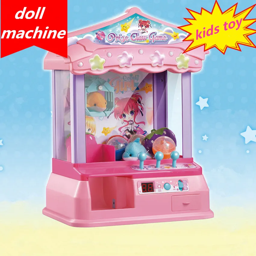 Kids Music Candy Grabber Coin Operated Game Mini Doll Machine Gag Toy Toy Grabbing Machine Best Gift For Child
Kids Music Candy Grabber Coin Operated Game Mini Doll Machine Gag Toy Toy Grabbing Machine Best Gift For Child