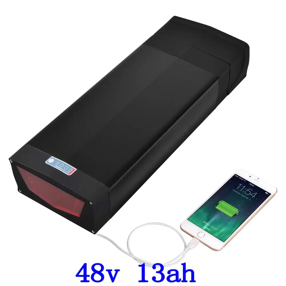 48V 13AH Lithium battery 48V 500W 750W 1000W electric bicycle battery 48V 10AH 12AH 13AH 15AH Ebike Battery with luggage rack
48V 13AH Lithium battery 48V 500W 750W 1000W electric bicycle battery 48V 10AH 12AH 13AH 15AH Ebike Battery with luggage rack
