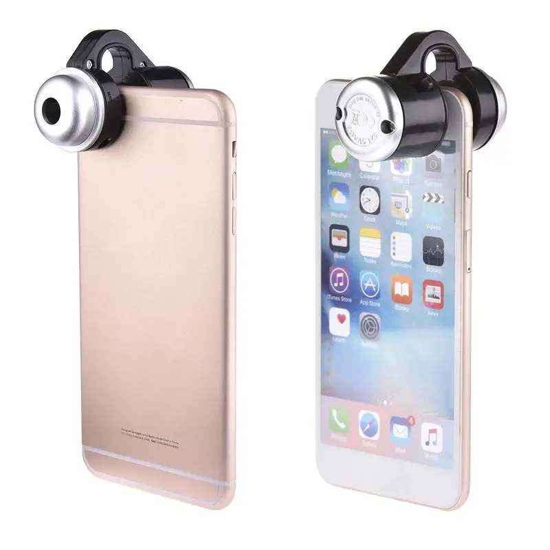 30 X Zoom Clip-on Microscope LED Magnifier Micro Lens Universal Optical Telescope Lens With LED Light For Mobile Phone
30 X Zoom Clip-on Microscope LED Magnifier Micro Lens Universal Optical Telescope Lens With LED Light For Mobile Phone