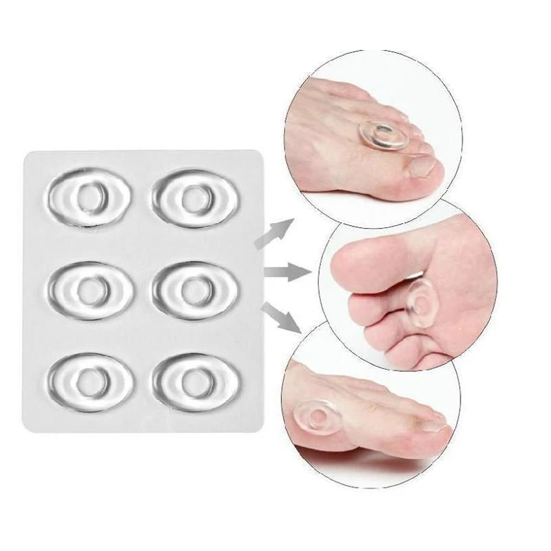 Mayitr 6 Pieces/Box Foot Remover Pad Feet Medical Gel Silicone Foot Corn Removal Patch Health Care Pain Relief Patch
Mayitr 6 Pieces/Box Foot Remover Pad Feet Medical Gel Silicone Foot Corn Removal Patch Health Care Pain Relief Patch