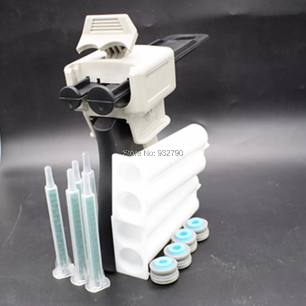 50ml 1:1 2:1 Dispensing Gun Glue Dispenser Applicator Epoxy Resin Caulking Gun + 5pcs Mixing Nozzle + 2pcs 50ml AB Cartridge
50ml 1:1 2:1 Dispensing Gun Glue Dispenser Applicator Epoxy Resin Caulking Gun + 5pcs Mixing Nozzle + 2pcs 50ml AB Cartridge