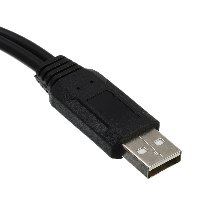 2019 Новый USB 2 0 штекер двойной гнездовой разъем сплиттер концентратор шнур питания