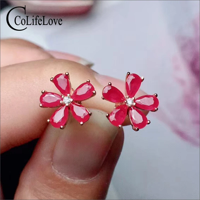 Simple ruby stud earrings 10 pcs 3mm*5mm natural ruby silver stud earrings 925 sterling silver ruby jewelry birthday for woman
Simple ruby stud earrings 10 pcs 3mm*5mm natural ruby silver stud earrings 925 sterling silver ruby jewelry birthday for woman