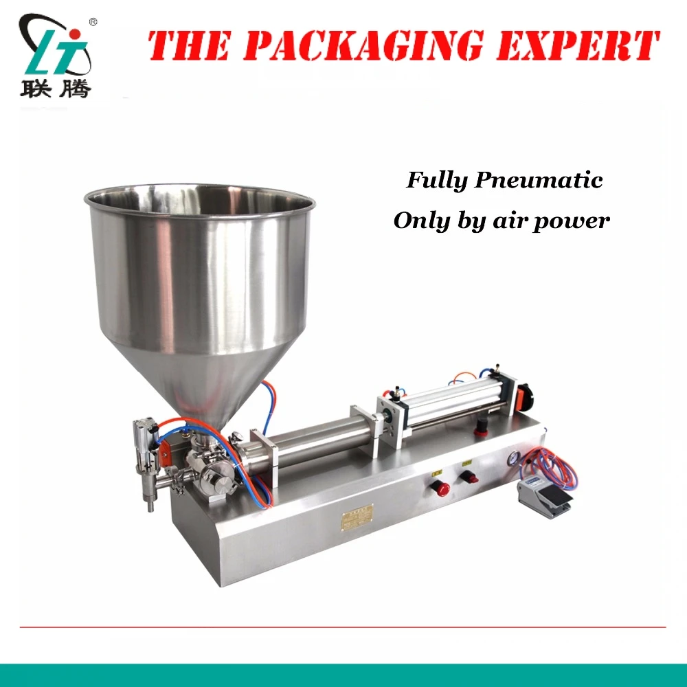 Fully Pneumatic Paste Filling Machine Pneumatic With Single Cylinder Piston Shampoo Cream Sauce Lotion Oil Filler Free Shipping
Fully Pneumatic Paste Filling Machine Pneumatic With Single Cylinder Piston Shampoo Cream Sauce Lotion Oil Filler Free Shipping