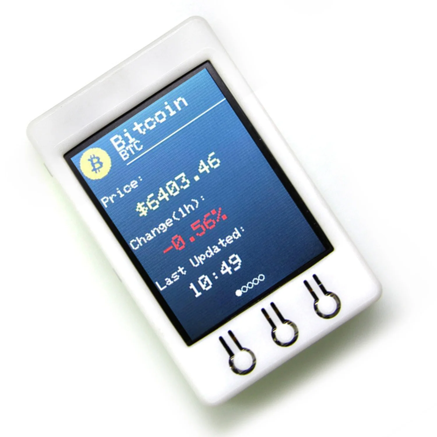 Ttgo T-Watcher Btc тикер Esp32 2 дюйма 320X240 Tft дисплей модуль для Arduino Биткоин цена программы 4
