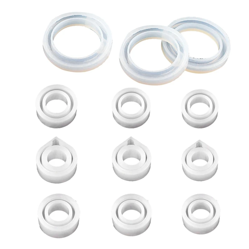 Jewelry Casting Molds 12 Pieces Silicone Ring Molds Silicone Resin Sphere Mold For Bracelet Rings Jewelry Pendant Making And C
Jewelry Casting Molds 12 Pieces Silicone Ring Molds Silicone Resin Sphere Mold For Bracelet Rings Jewelry Pendant Making And C