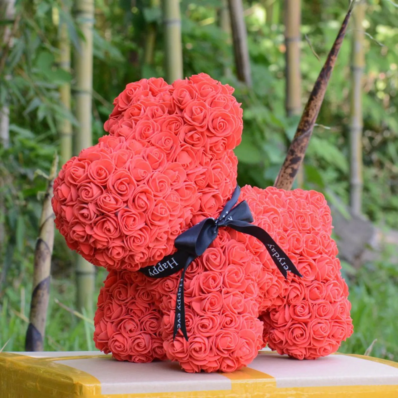 Hot Sale 40CM Foam Dog Rose PE Artificial Flower Romantic Love rose Christmas New Year Gifts for Women Valentine's day Gift
Hot Sale 40CM Foam Dog Rose PE Artificial Flower Romantic Love rose Christmas New Year Gifts for Women Valentine's day Gift