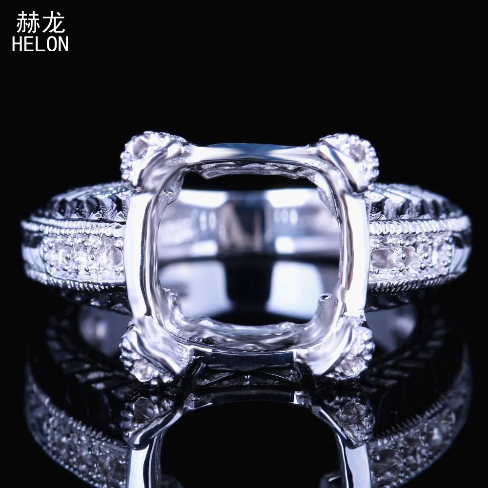 Art Deco Antique Vintage Jewelry 11x11mm-12x12mm Cushion Cut Semi Mount Sterling Silver 925 Wedding Anniversary Ring wholesale
Art Deco Antique Vintage Jewelry 11x11mm-12x12mm Cushion Cut Semi Mount Sterling Silver 925 Wedding Anniversary Ring wholesale