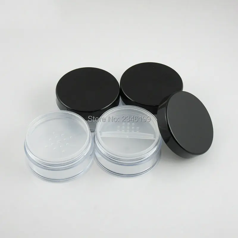 Empty Honey Powder Case 20g Black Cover Loose Powder Box Transparent Double Layer Pearl Powder With Puff Cosmetic Container30pcs
Empty Honey Powder Case 20g Black Cover Loose Powder Box Transparent Double Layer Pearl Powder With Puff Cosmetic Container30pcs