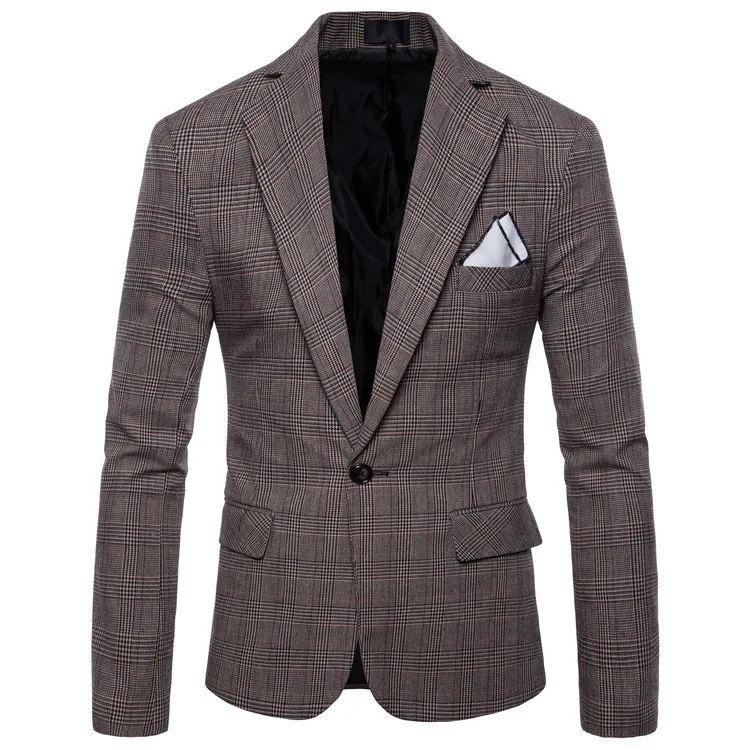 Men's suit jacket boutique casual fashion suit Korean version of the slim young business wedding suit suit
Men's suit jacket boutique casual fashion suit Korean version of the slim young business wedding suit suit