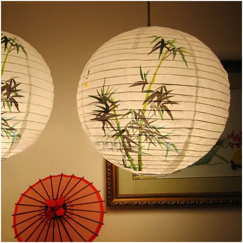 30cm Lampshade Paper Lantern Oriental Style Light Decoration Chinese , Bamboo
30cm Lampshade Paper Lantern Oriental Style Light Decoration Chinese , Bamboo