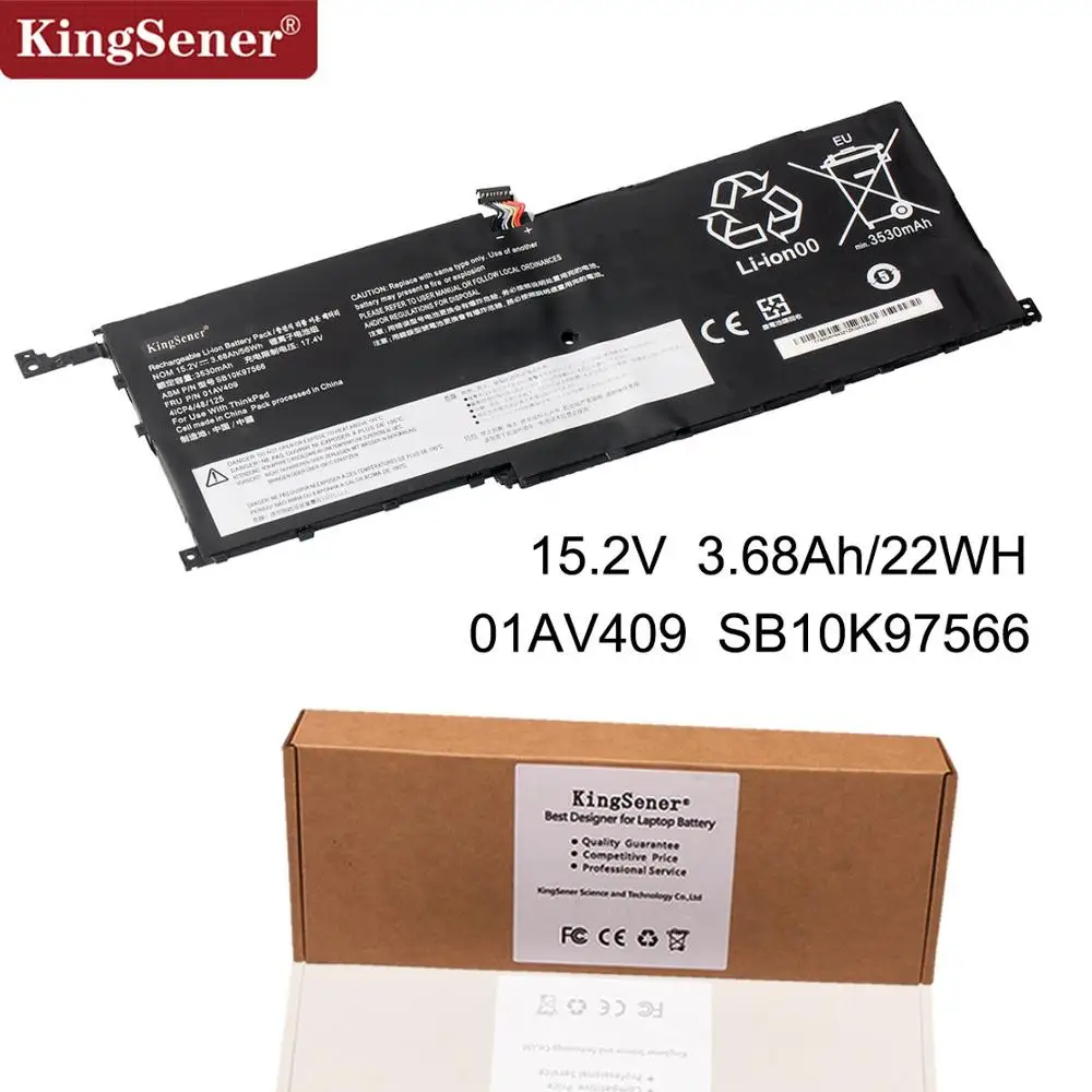 Kingsener 00HW029 SB10F46467 01AV409 Battery For Lenovo ThinkPad X1 Carbon X1C yoga SB10F46467 20FB002VGE 20FB003RGE SB10F46466
Kingsener 00HW029 SB10F46467 01AV409 Battery For Lenovo ThinkPad X1 Carbon X1C yoga SB10F46467 20FB002VGE 20FB003RGE SB10F46466