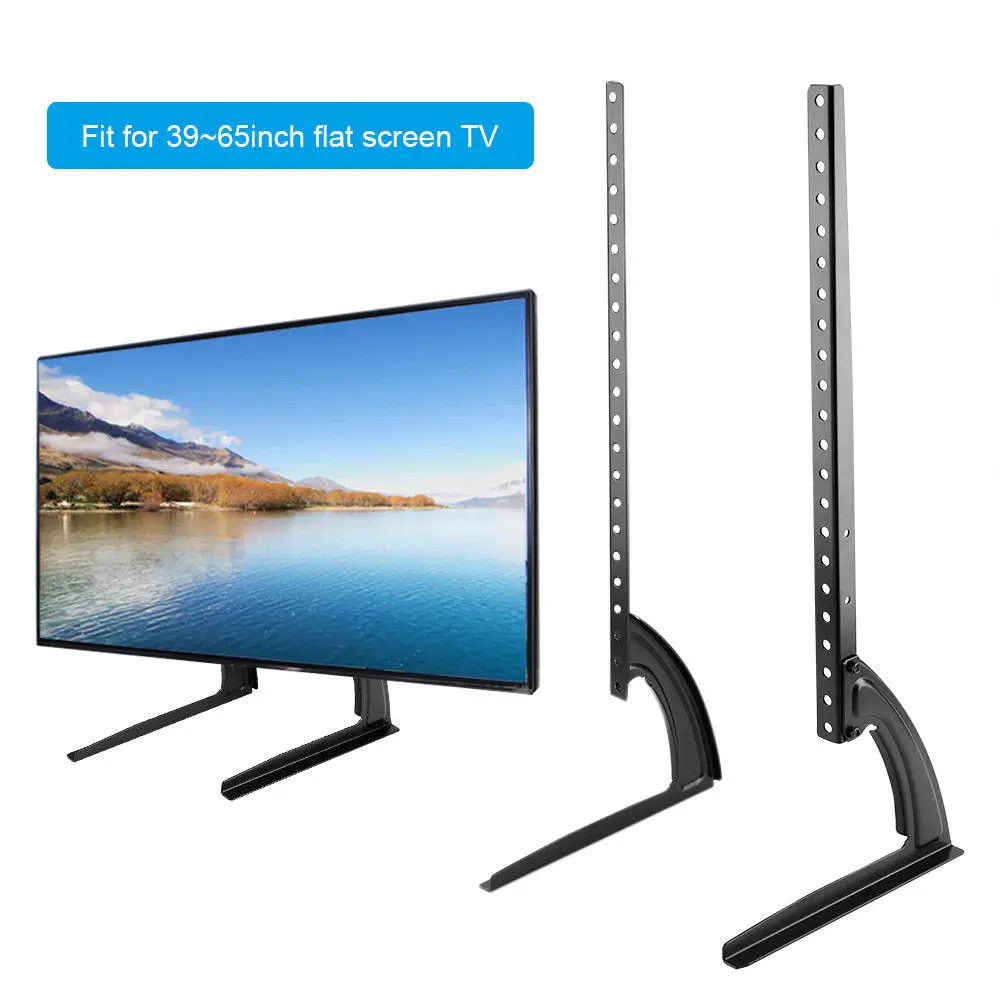 Universal Flat Screen TV Stand Base Adjustable Plasma LCD Flat Screen Tabletop Pedestal Desktop TV Mount LCD LED 40
Universal Flat Screen TV Stand Base Adjustable Plasma LCD Flat Screen Tabletop Pedestal Desktop TV Mount LCD LED 40