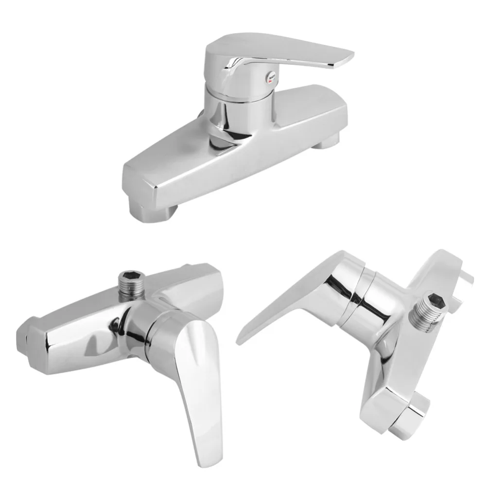 Zinc Alloy Bathroom Bathtub Single Handle Faucet Wall Mounted Bath Shower Valve Mixer Tap Cold / Hot Water Switch Taps
Zinc Alloy Bathroom Bathtub Single Handle Faucet Wall Mounted Bath Shower Valve Mixer Tap Cold / Hot Water Switch Taps