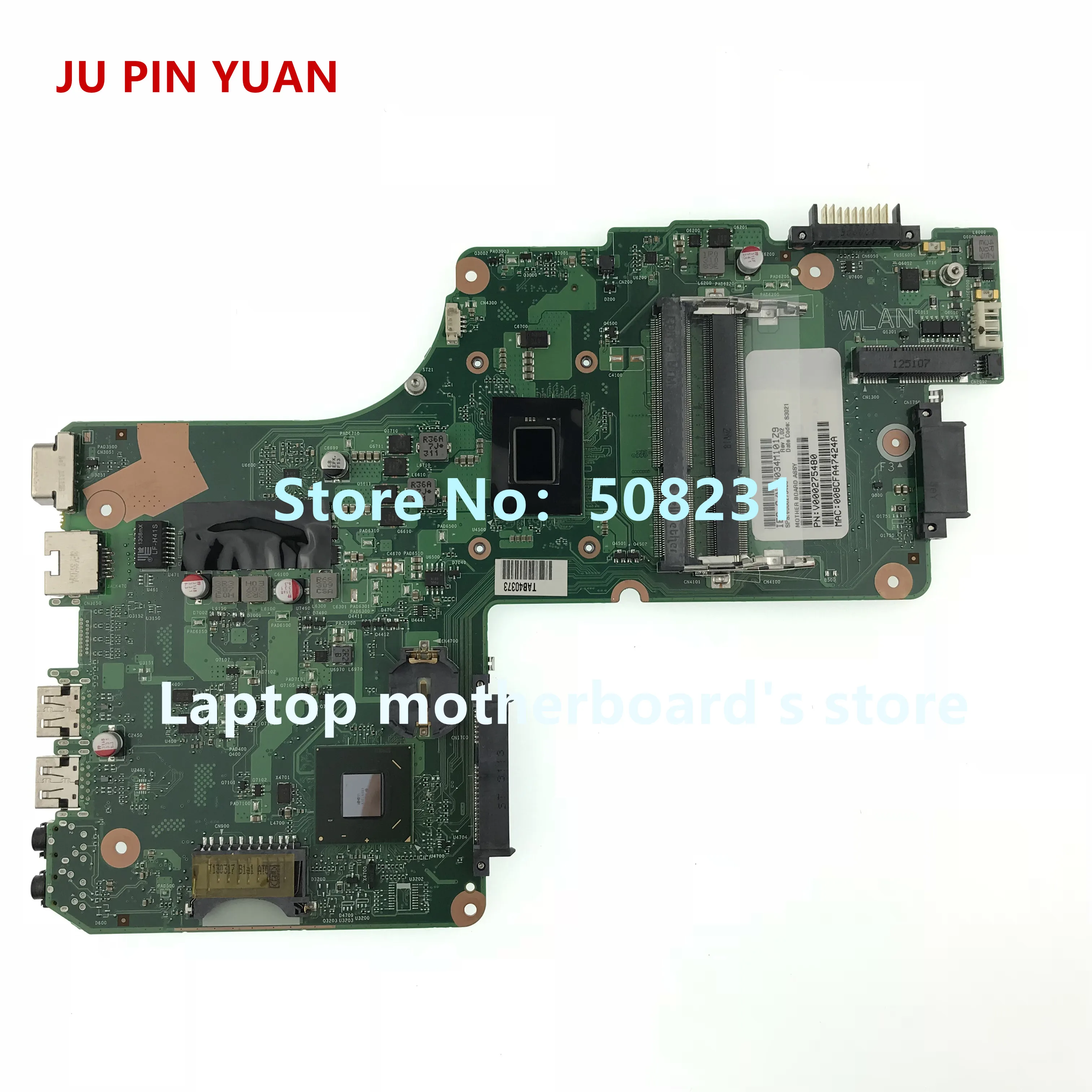 Материнская плата V000275480 для Toshiba Satellite C855, материнская плата с процессором Celeron 847 полностью протестирована
Материнская плата V000275480 для Toshiba Satellite C855, материнская плата с процессором Celeron 847 полностью протестирована