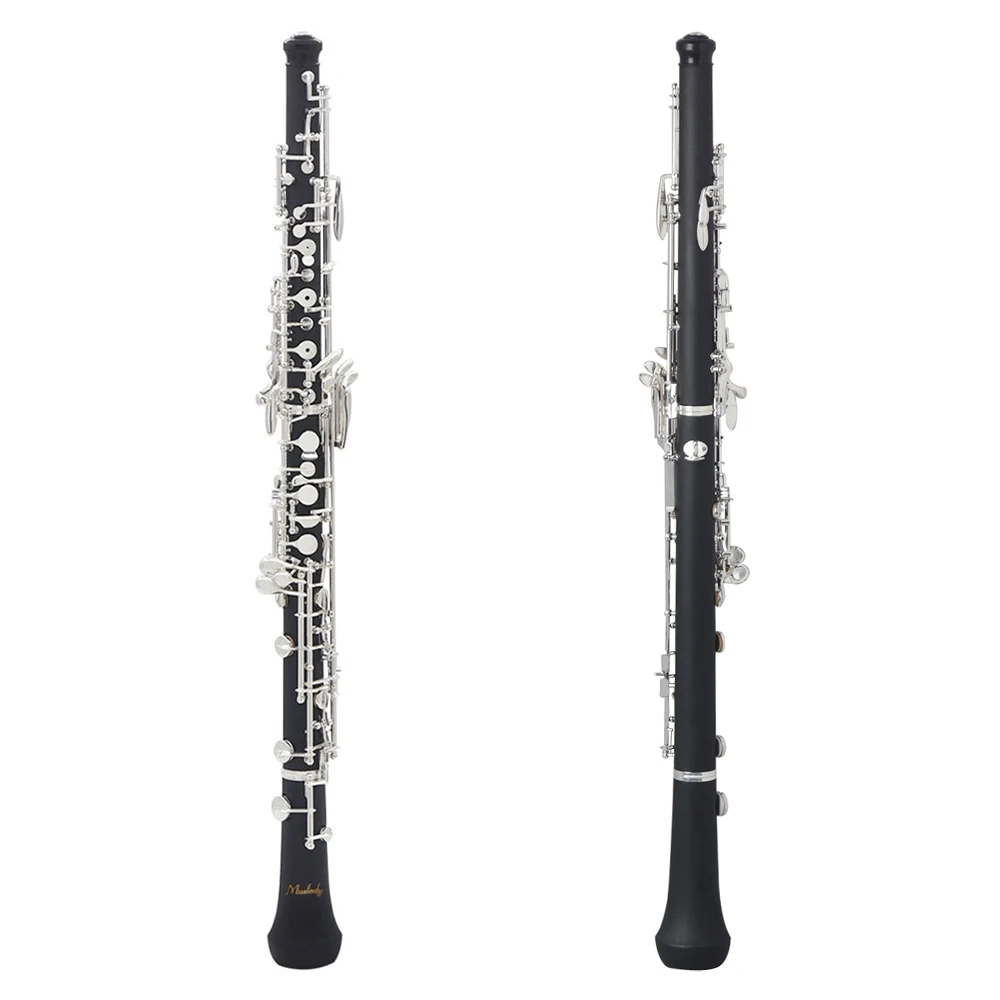 Muslady Профессиональный C ключевой гобой инструмент для деревообработки с Oboe Reed