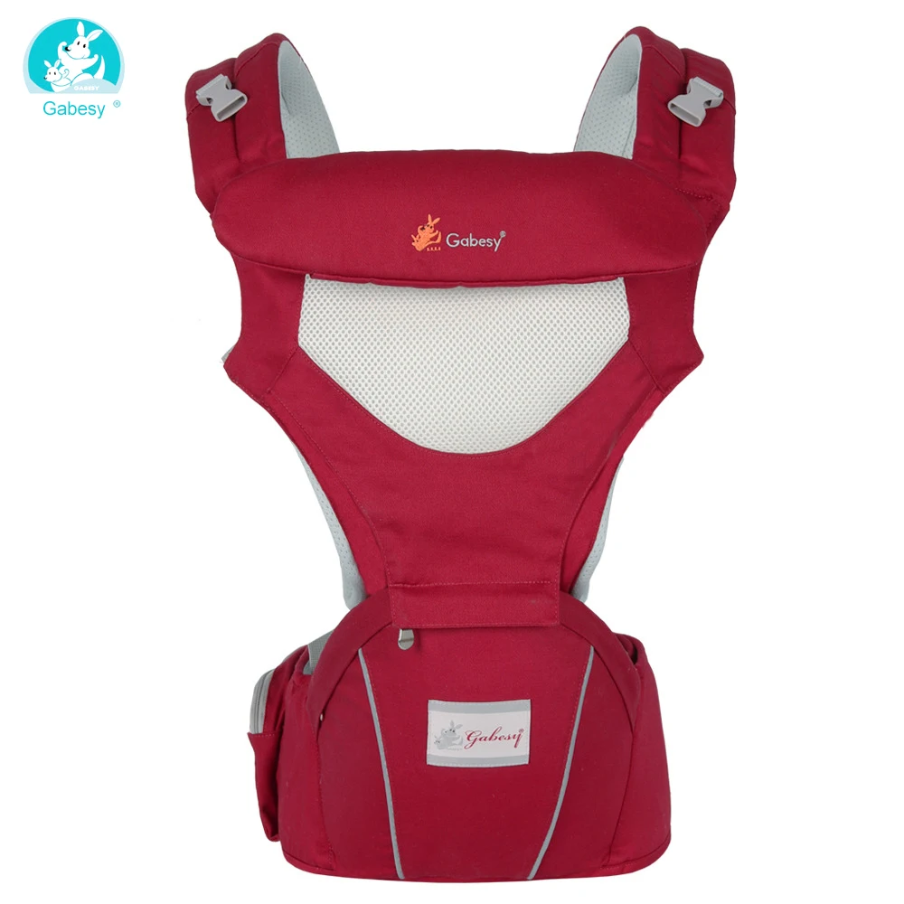 Gabesy Newborn 3 In 1 Ergonomic Baby Carrier Infant Sling Kid Backpack Hip Seat Design Multiple Carrying Ways | Мать и ребенок