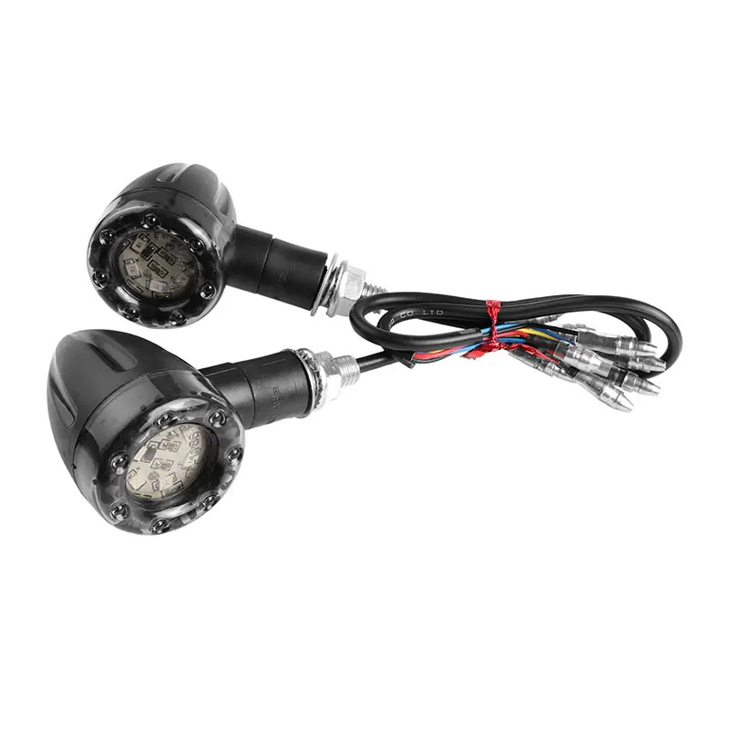 Motorcycle LED Turn Signal Indicator Light Turning Amber Lamp Bulb Motorbike Lamps Blinker Flash Lamp Bullet Shape
Motorcycle LED Turn Signal Indicator Light Turning Amber Lamp Bulb Motorbike Lamps Blinker Flash Lamp Bullet Shape