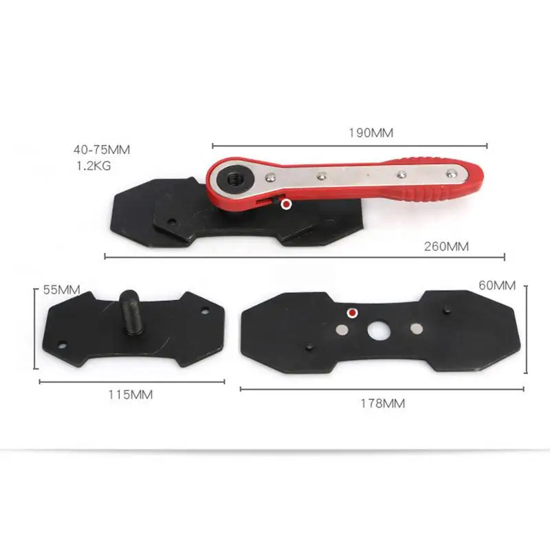 Car Ratchet Brake Piston Caliper Spreader Tool Brake Caliper Press Twin Quad Separator Pad Install Tool
Car Ratchet Brake Piston Caliper Spreader Tool Brake Caliper Press Twin Quad Separator Pad Install Tool