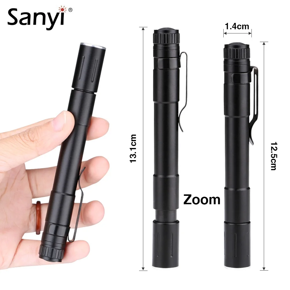Mini Portable Small Penholder 3 Modes LED Flashlight Aluminum Alloy Night Walking Lighting Car Maintenance Work Torch
Mini Portable Small Penholder 3 Modes LED Flashlight Aluminum Alloy Night Walking Lighting Car Maintenance Work Torch