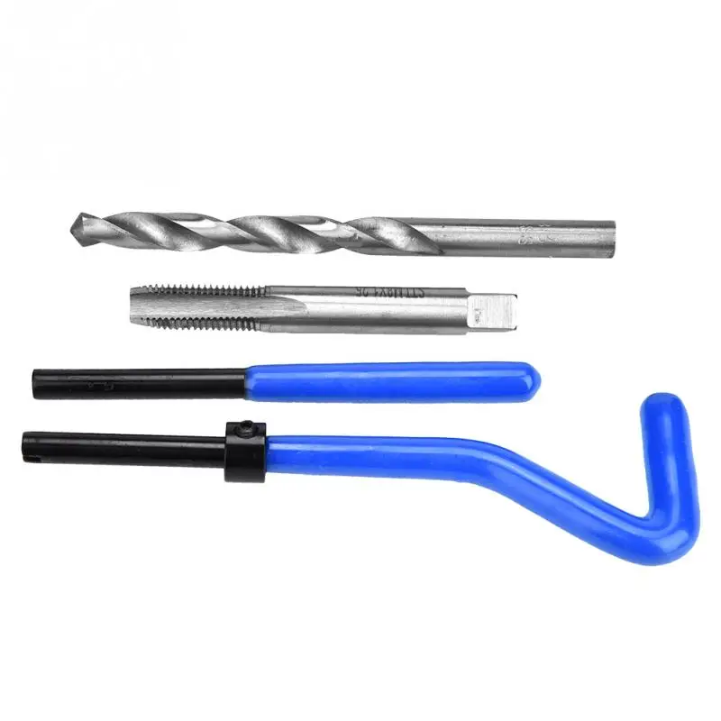 M8 Screw Threaded Inserts Repair Tool Set Drill Tap Coiled Wire Insert Installation Kit | Инструменты