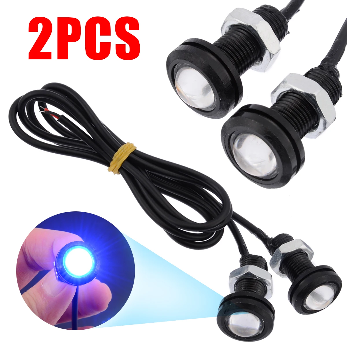 High Quality 2Pcs/Set 10W 12V Blue LED Boat Drain Plug Light Lamp 1/2" NPT For Marine Underwater Fish
High Quality 2Pcs/Set 10W 12V Blue LED Boat Drain Plug Light Lamp 1/2" NPT For Marine Underwater Fish