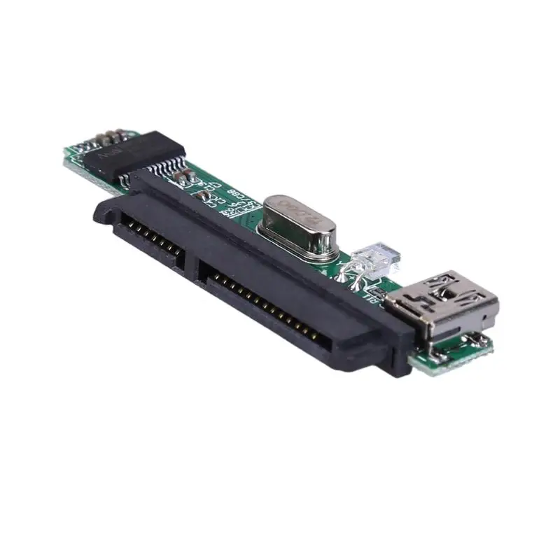 Adapter Converter SATA Female HDD SSD USB 2.0 To 7+15Pin SATA Adapter Converter for Windows 98/SE/ME/2000/XP/Vista/ Win7/win8
Adapter Converter SATA Female HDD SSD USB 2.0 To 7+15Pin SATA Adapter Converter for Windows 98/SE/ME/2000/XP/Vista/ Win7/win8