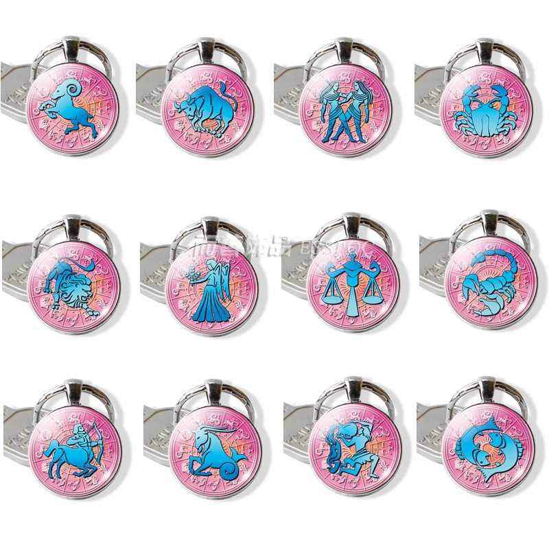 12 Constellation Aries Gemini Virgo Leo Libra Sign Zodiac Pendant Jewelry Keychain Keyring Glass Dome Cabochon Birthday Gift
12 Constellation Aries Gemini Virgo Leo Libra Sign Zodiac Pendant Jewelry Keychain Keyring Glass Dome Cabochon Birthday Gift