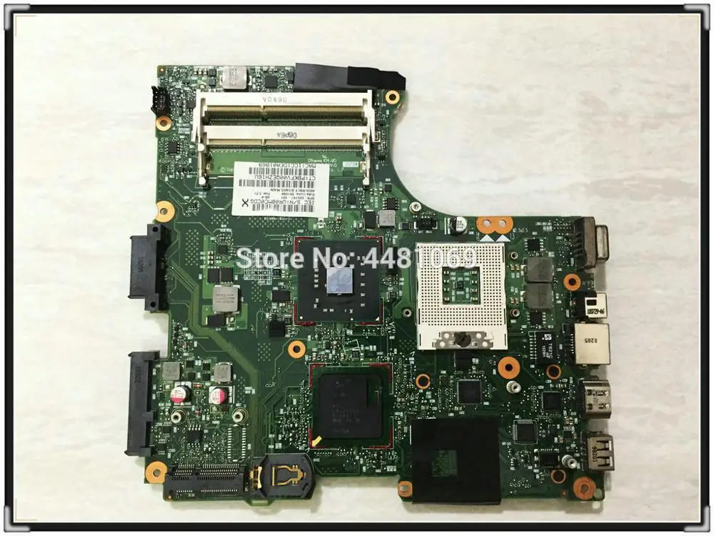 605747 001 материнская плата для ноутбука HP CQ320 CQ420 CQ620 605748 GM45 DDR3 100% ТЕСТ ОК|Материнские
