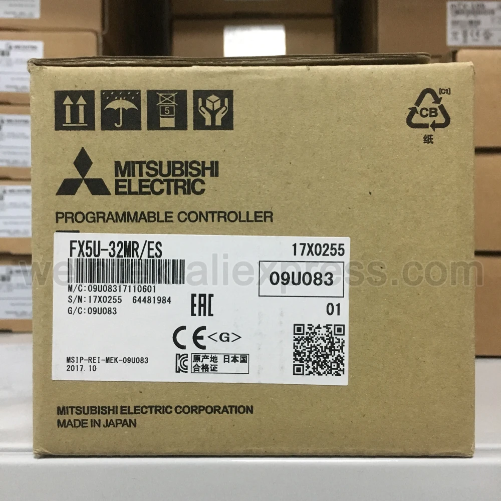 FX5U 32MR/ES MELSEC iQ F PLC 16 DI & реле цифрового устройства вывода (абсолютно новый и