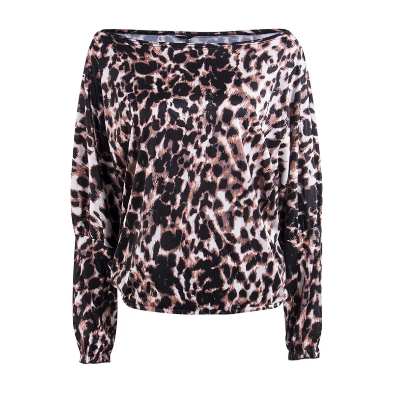 Women Off Shoulder Blouse New Summer Spring Long Sleeve Leopard Printing Shirts Tops Pullovers Casual Ladies Blusa Clothes OL
Women Off Shoulder Blouse New Summer Spring Long Sleeve Leopard Printing Shirts Tops Pullovers Casual Ladies Blusa Clothes OL