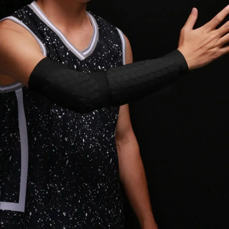1 Pcs New Arm Guard Elbow Protector Barcer Support Sports Basketball Anti-Collision Double Breathable High Elastic Arm Warmers
1 Pcs New Arm Guard Elbow Protector Barcer Support Sports Basketball Anti-Collision Double Breathable High Elastic Arm Warmers