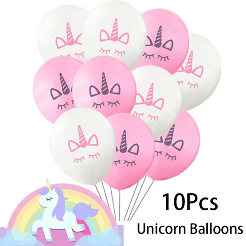 10pcs Pink Ballons Unicorn Party Latex Pink White Cartoon Unicorn Party Ballons Birthday Wedding Party Decoration Supplies
10pcs Pink Ballons Unicorn Party Latex Pink White Cartoon Unicorn Party Ballons Birthday Wedding Party Decoration Supplies