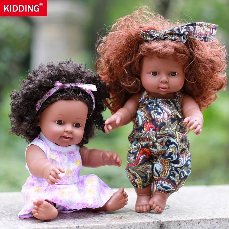 KIDDING 12 Inch 30cm Lifelike Mini Full Body Silicone Vinyl Boneca Reborn Doll Baby Girl Birthday Gifts Educational Toys
KIDDING 12 Inch 30cm Lifelike Mini Full Body Silicone Vinyl Boneca Reborn Doll Baby Girl Birthday Gifts Educational Toys