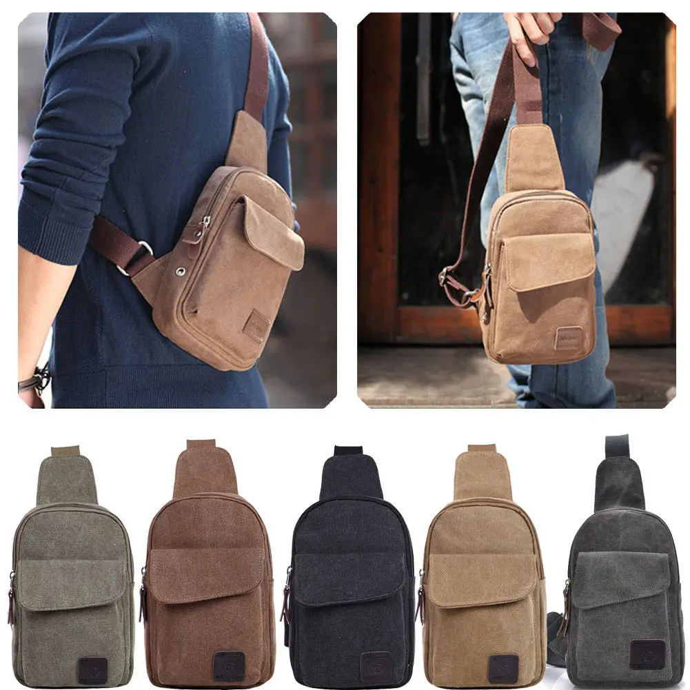 Travel Bag Men Canvas Bag Pack Travel Hiking Cross Body Messenger Shoulder Sling Chest
Travel Bag Men Canvas Bag Pack Travel Hiking Cross Body Messenger Shoulder Sling Chest