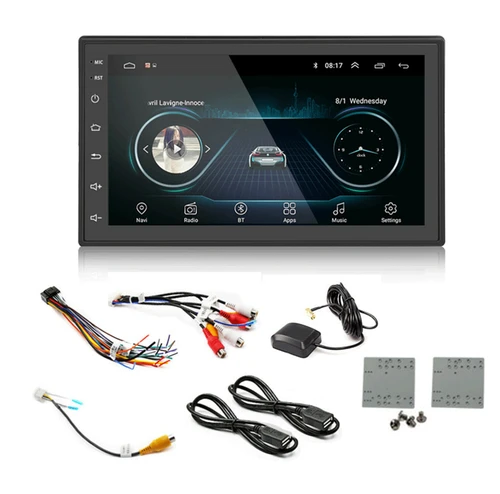 2DIN Android 8.1 1080P 7" Touch Screen Build In The Latest Free Europe Map Car Stereo Radio GPS Wifi BT DAB Mirror Link OBD 
2DIN Android 8.1 1080P 7" Touch Screen Build In The Latest Free Europe Map Car Stereo Radio GPS Wifi BT DAB Mirror Link OBD