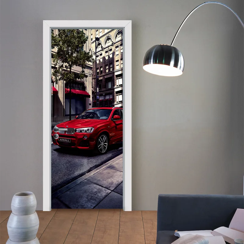 77x200cm Custom Car patterns door decal Large Size vinyl sticker self-adhesive wallpaper Home Decoration
77x200cm Custom Car patterns door decal Large Size vinyl sticker self-adhesive wallpaper Home Decoration